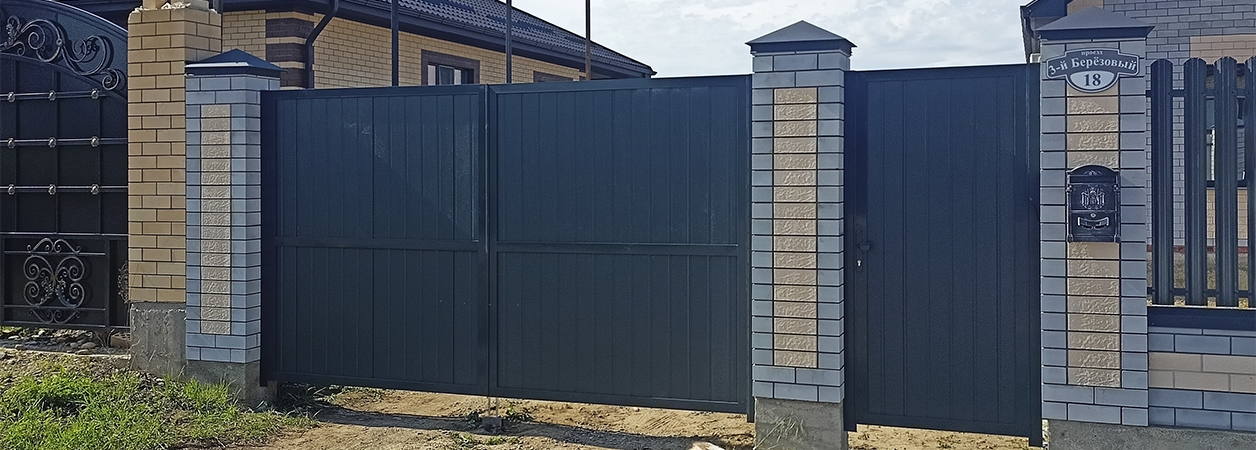 Въездные ворота в Минеральных водах под ключ